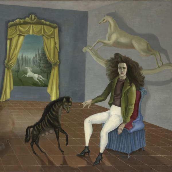 Leonora Carrington, Self Portrait (1936-1938). Metropolitan Museum of Arts, New York, © VG Bild-Kunst, Bonn 2019