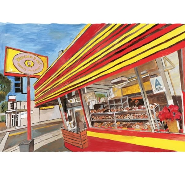 Bob Dylan, Donut Shop, 2016