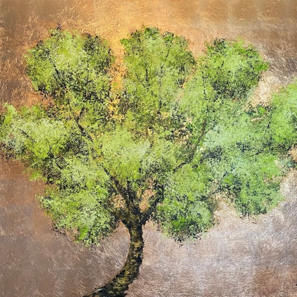 Daniel Hooper - Tree (copper leaf)