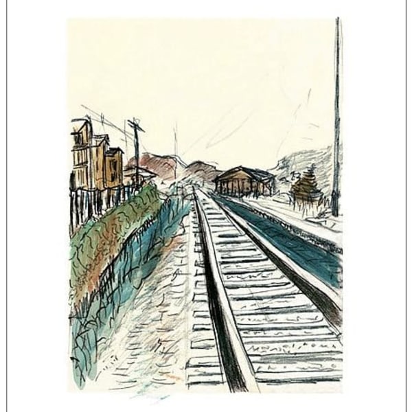 Bob Dylan, Train Tracks (white) , 2008