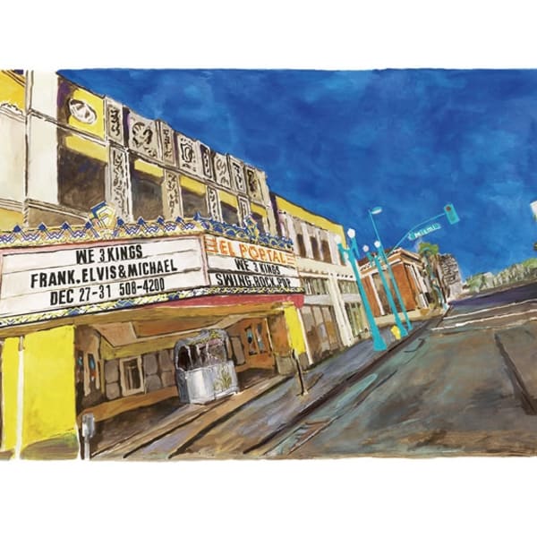 Bob Dylan, East L.A, Side Street, 2016