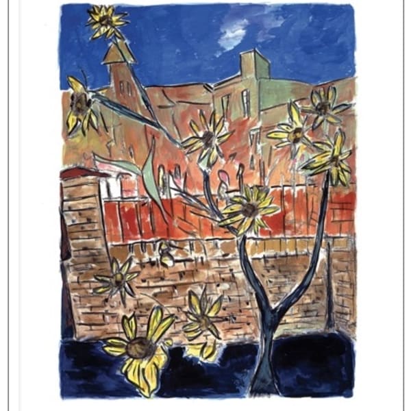 Bob Dylan, Sunflowers (medium format), 2014