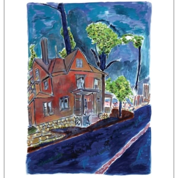 Bob Dylan, House On Union Street (medium format), 2013