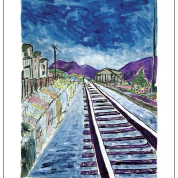 Bob Dylan, Train Tracks (large format), 2013