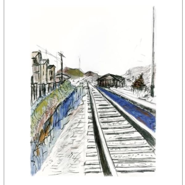 Bob Dylan, Train Tracks (white), 2010