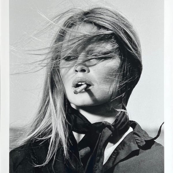 Terry O'Neill - Brigitte Bardot - co-signed print