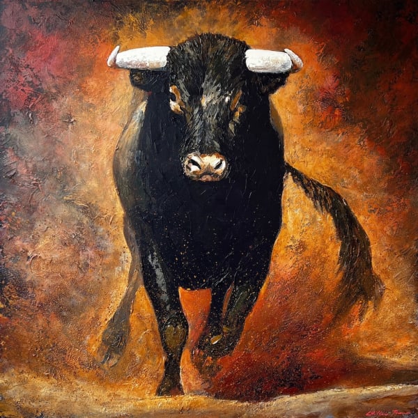 William Thomas - Charging Bull