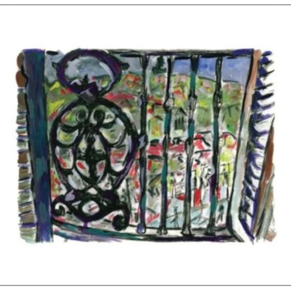 Bob Dylan, Iron Railing, 2013