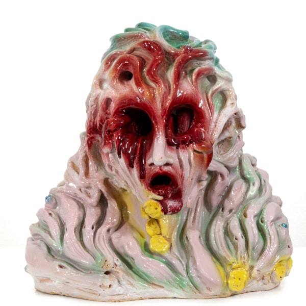 Zoe Williams - Figure of vice 3 (Gold to water - flesh over pearls), 2022