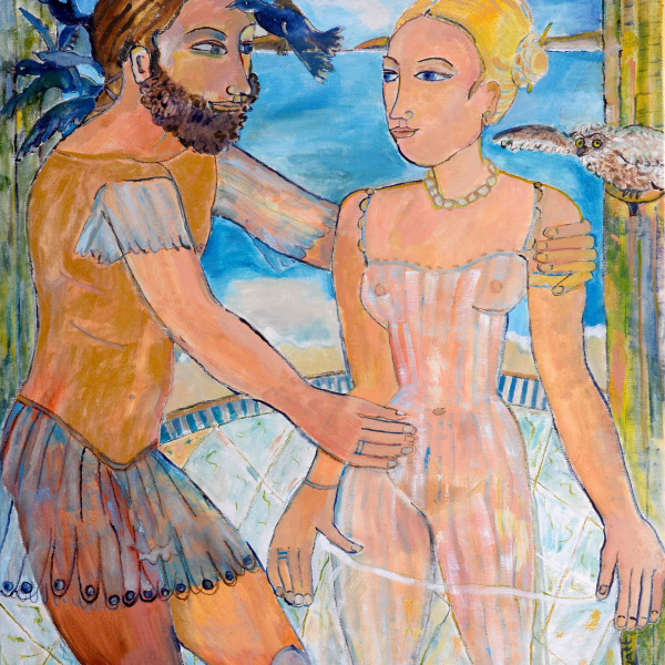 Anne Whyatt - Odysseus & Penelope finally meet again on Ithaca