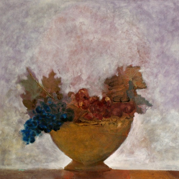 Dénes Maróti - Fruit Bowl after Caravaggio, 2022