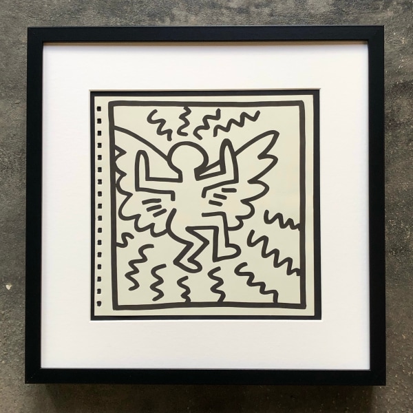 Keith Haring, Plate 12, Tony Shafrazi Gallery exhibition catalogue, 1982