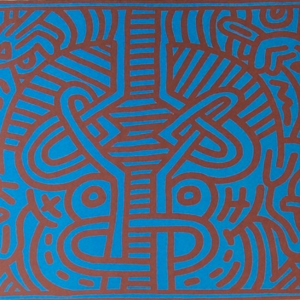 Keith Haring, Chocolat Buddah (No. 1), 1989