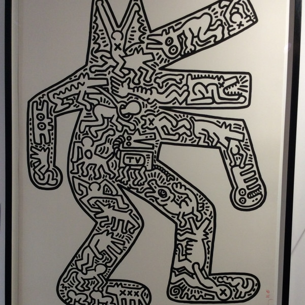 Keith Haring, DOG, 1985 (SOLD) , 1985