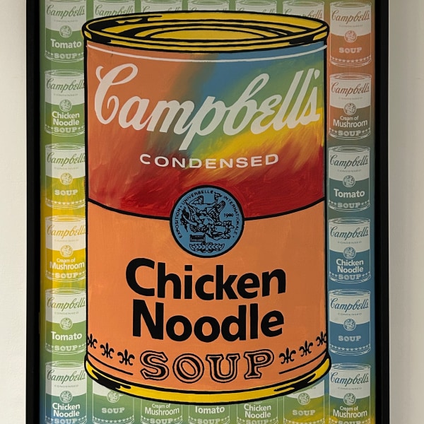 Steve Kaufman - Campbells Soup (Chicken Noodle) UNIQUE TP, 1996/1997