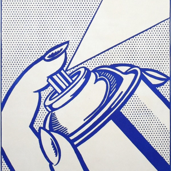 roy Lichtenstein, Spray Can, 1963