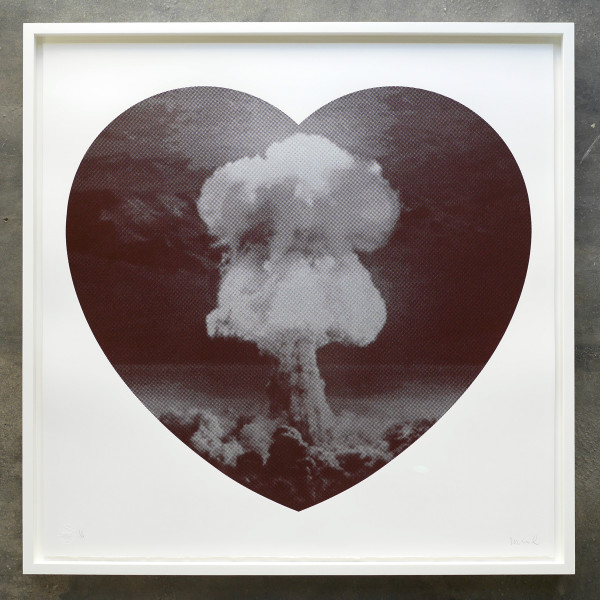 Iain Cadby, Love Bomb (Chocolate and Silver), 2019