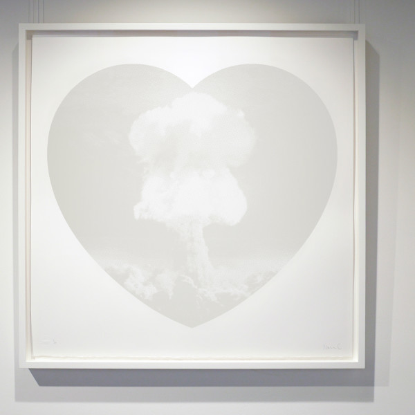 Iain Cadby, Love Bomb Unique (white/white) , 2019