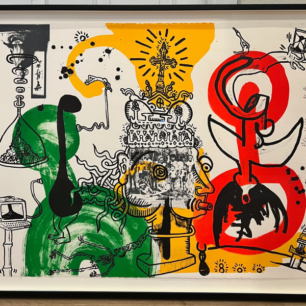 Keith Haring, The King, 1989
