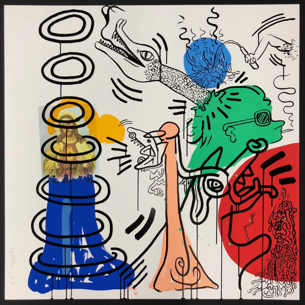 Keith Haring, Apocalypse No 5 *SOLD*, 1988