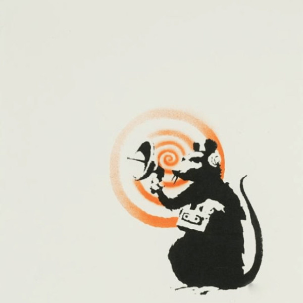 Banksy, Radar Rat (SIGNED), 2004