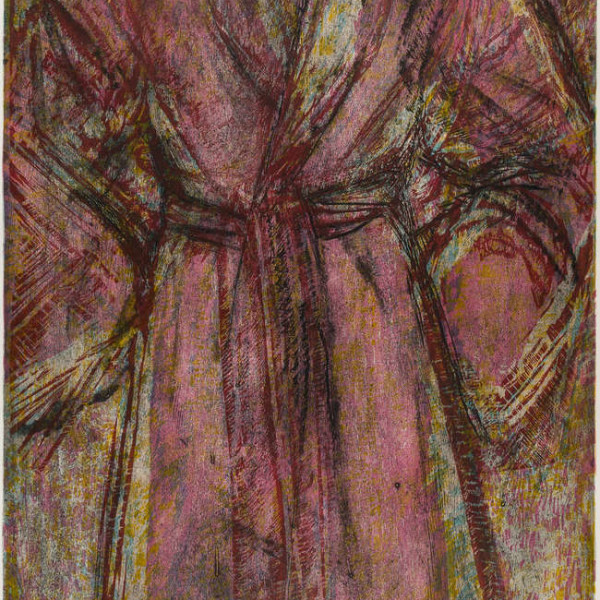 Jim Dine, Rosy Robe, 1998