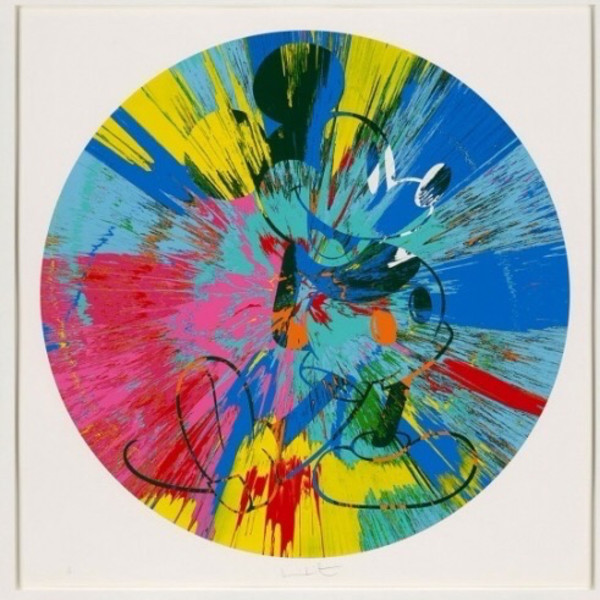 Damien Hirst, Beautiful Mickey (Spin) *SOLD*, 2015