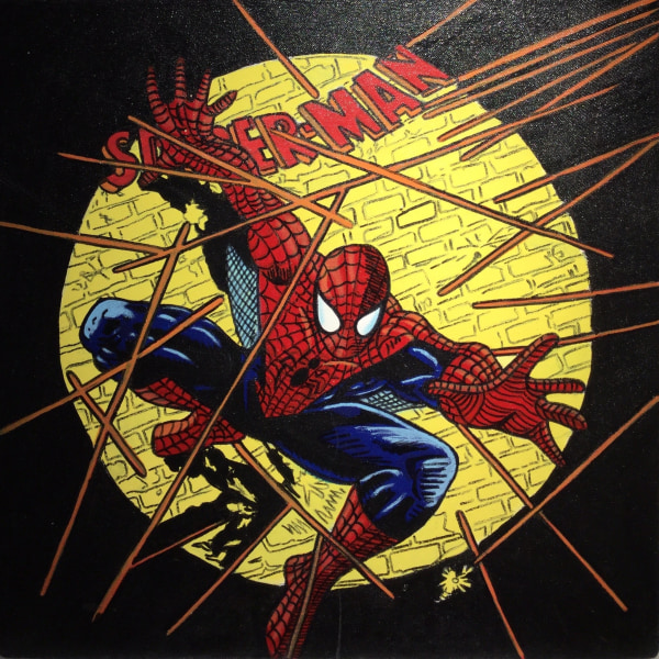 Steve Kaufman, Spider Man *SOLD*