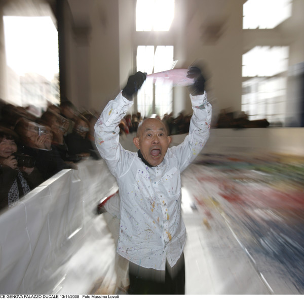 Shozo Shimamoto / PERFORMANCE PALAZZO DUCALE