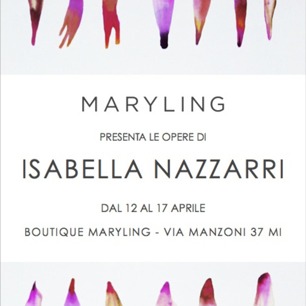 MARYLING presents Isabella Nazzarri's artworks