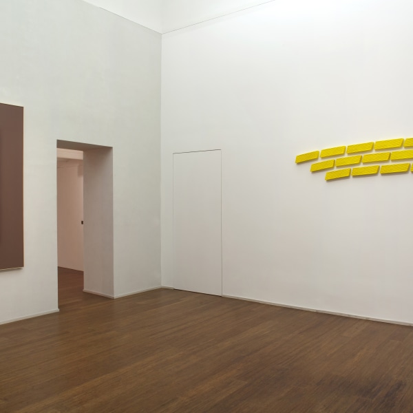 La pIttura in sé. Ulrich Erben, Pino Pinelli, Claude Viallat, installation view