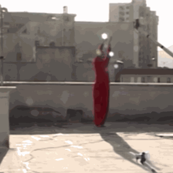 Anahita Razmi, Roof Piece Tehran, 2011 Video