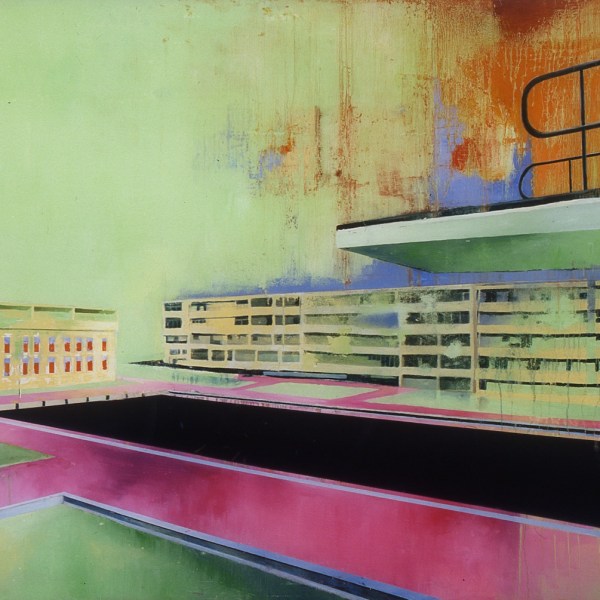 Gil Heitor-Cortesão 'Untitled', 2003, oil on plexiglass, 120 x 200cm (Courtesy of CARBON 12 and the Artist)