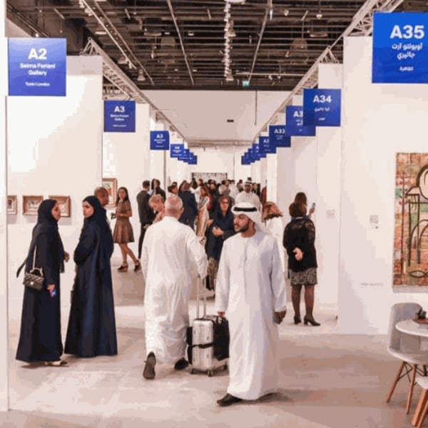 Abu Dhabi Art Exceeds 100 Galleries for the First Time, The fair's growth—up from 92 galleries last year—and the region's...