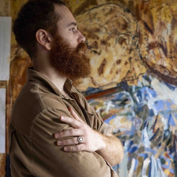 MALIK THOMAS JALIL KYDD, “Longing is everywhere in my paintings”
