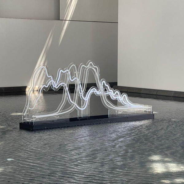 Sarah Almehairi’s public installation at the Louvre Abu Dhabi