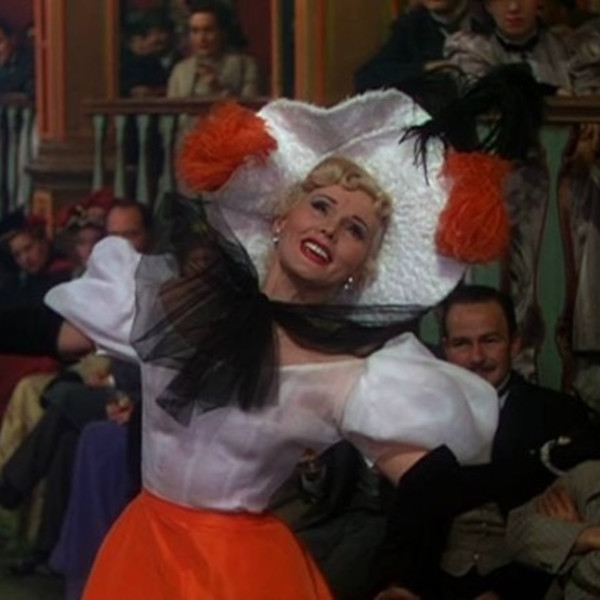 Zsa Zsa Gabor starring as Jane Avril in Moulin Rouge