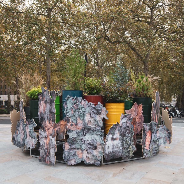 Rachael Champion | Temporary Retention Site for Atmospheric Particles | Berkeley Square, London