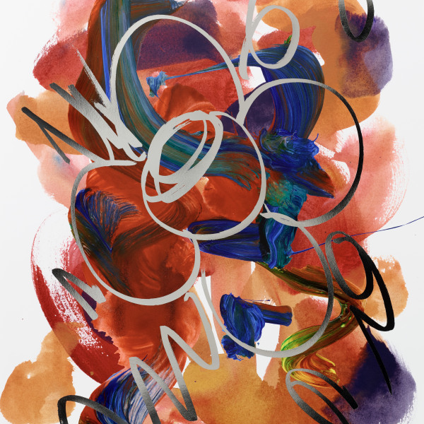 Jeff Koons - Flower Drawing (2019 RELEASE - LOW AVAILABILITY!), 2019