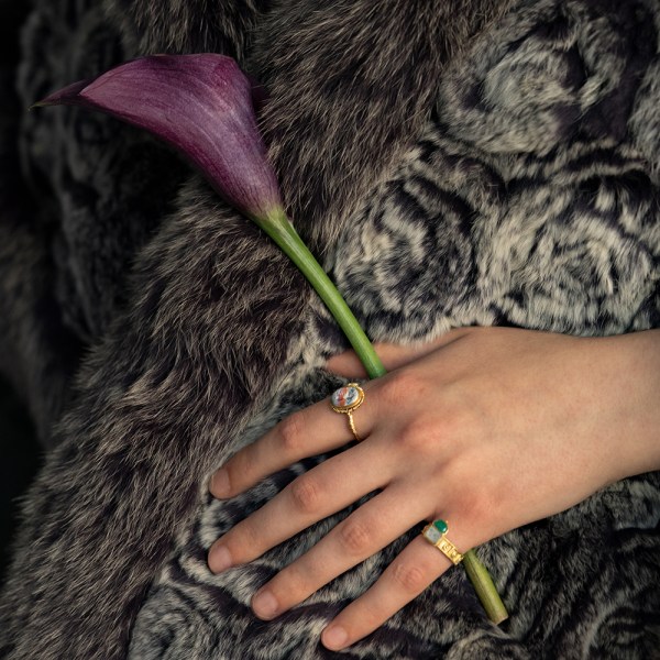 Ring with Sow Intaglio