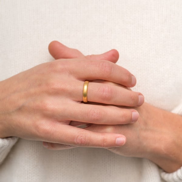 Ring on finger