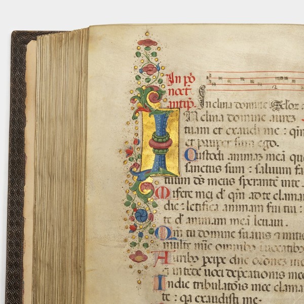 Ferial Psalter and Hymnal (Use of Carthusians), Italy, Florence, at La Certosa di Galluzzo, dated 1479