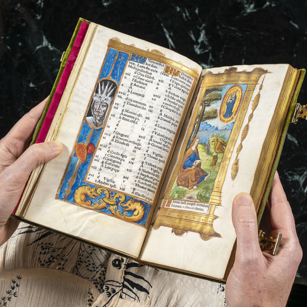 Printed Book of Hours (Use of Rome) Germain Hardouyn
