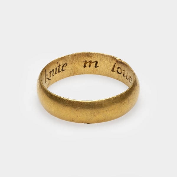 Posy Ring “A knote knit in love” , England, late 17th century