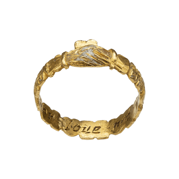 Fede Ring with Heart , England, 17th century
