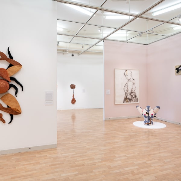 Installation view. Body en Thrall (curated by Marcelle Joseph and Sarah Holdaway), Rugby Art Gallery & Museum, Rugby, UK, 2022.
