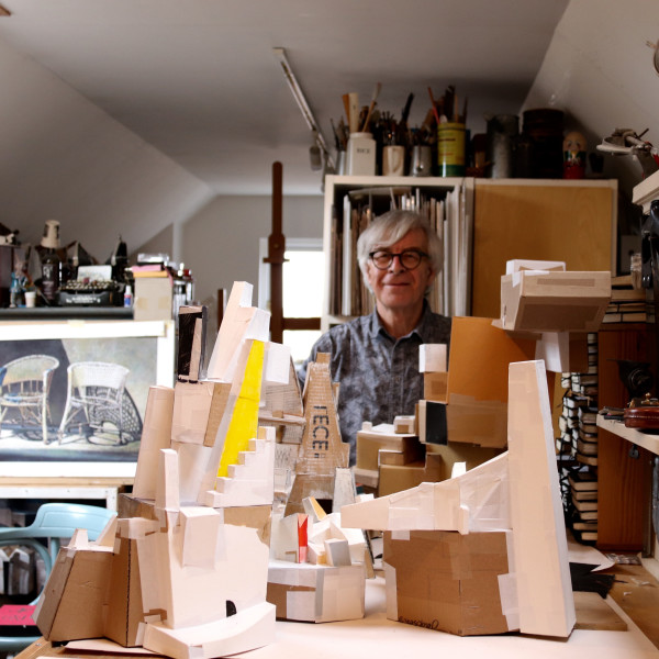 David Paskett in his studio