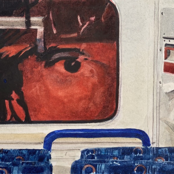 Warhol on the Northern Line
