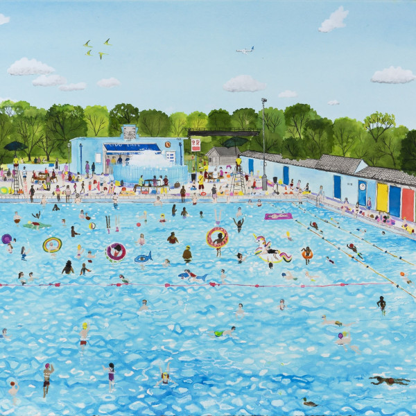 The Lido in the Summer