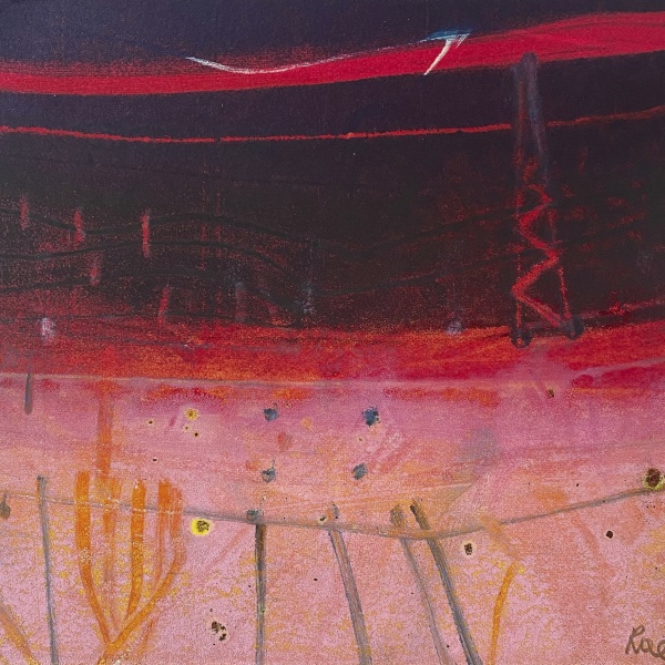 Karoo by Barbara Rae RA Hon. RWS, monotype